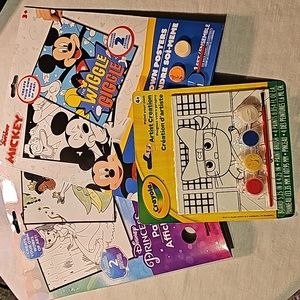Bundle of 3 kids art paint activities